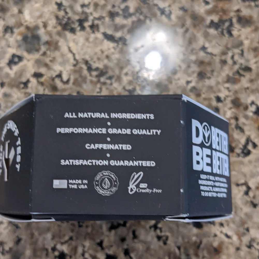 Mens Soap Bar Caffeinated Energy Replenish Natural Dirtybird NIB Shower
